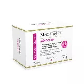Ménopause MédiExpert Médiprix - Confort féminin - 90 gélules