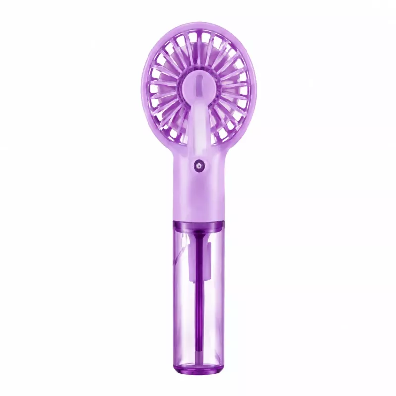 Mini Brumisateur ventilateur rechargeable usb - violet