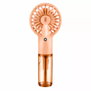 Mini Brumisateur ventilateur rechargeable usb - orange