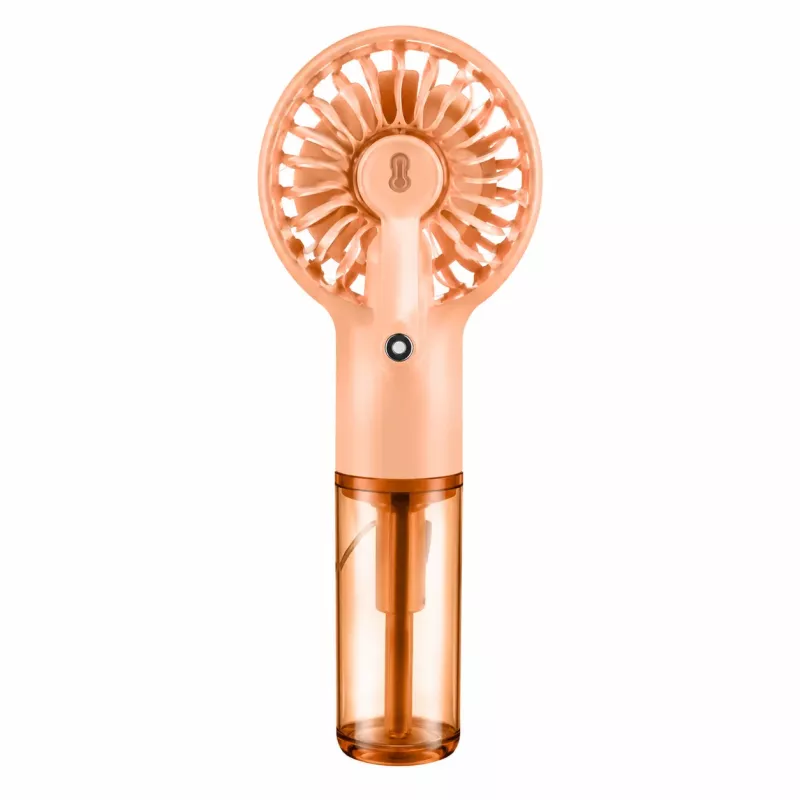 Mini Brumisateur ventilateur rechargeable usb - orange