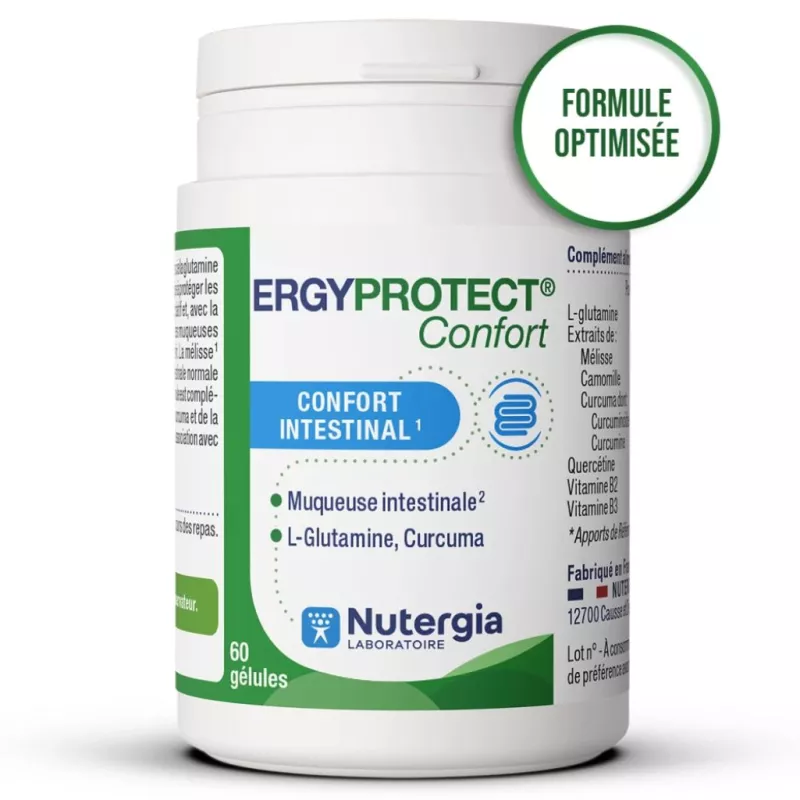 Ergyprotect® Confort Nutergia - Confort intestinal - 60 gélules
