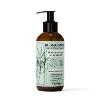 Huile de massage au romarin, gaulthérie & eucalyptus Rhumatisming Phytofrance - Confort musculaire et articulaire - 250ml