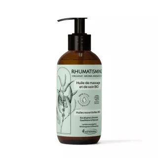 Huile de massage au romarin, gaulthérie & eucalyptus Rhumatisming Phytofrance - Confort musculaire et articulaire - 500ml