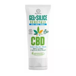Phytofrance Gel cutané de silice végétale Bio CBD Confort, bien-être &amp; détente - 80ml