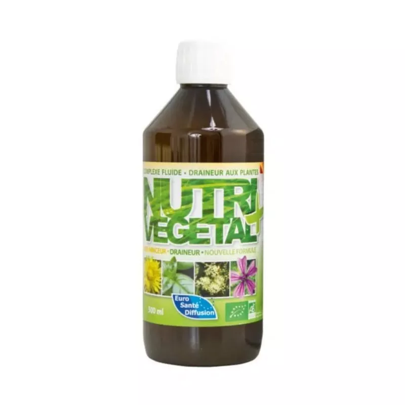 Draineur profond Nutri Végétal Phytofrance - Draineur profond de l’organisme - 500ml
