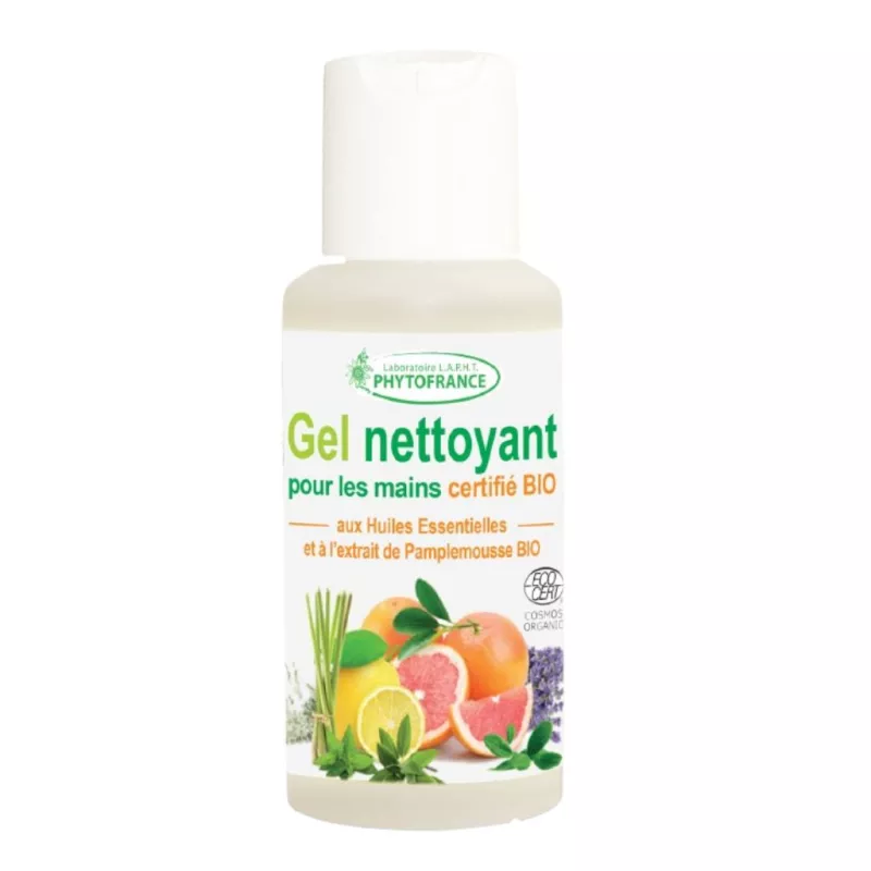 Gel nettoyant mains sans rinçage Phytofrance - 250ml