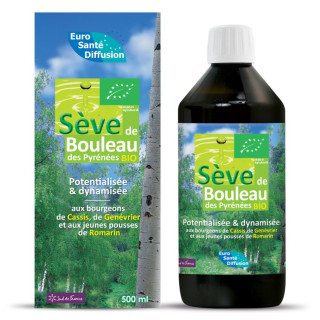Sève de bouleau fraîche Bio Phytofrance - Élimination de l’organisme - 250ml