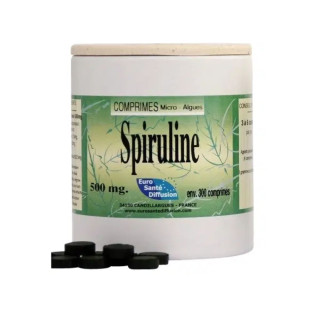 Spiruline 500mg Phytofrance - Système immunitaire - 300 comprimés
