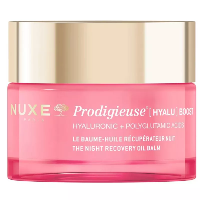 Baume-huile récupérateur nuit Prodigieuse® [HYALU] Boost Nuxe - 50ml