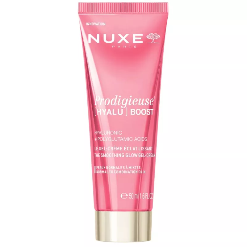 Gel-crème éclat lissant Prodigieuse® [HYALU] Boost Nuxe - 50ml