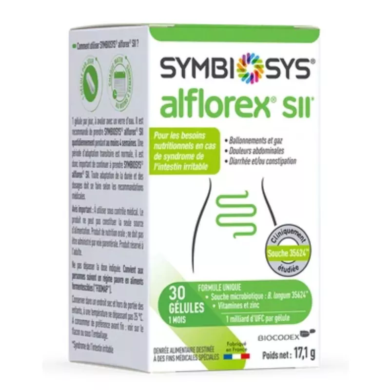 Alflorex® SII Symbiosys - Confort digestif - 30 gélules