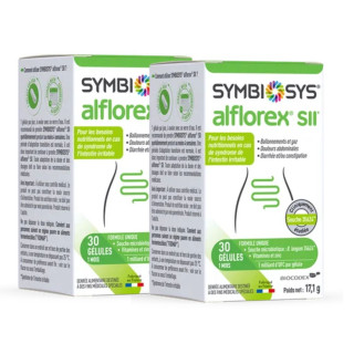 Alflorex® SII Symbiosys - Confort digestif - Lot de 2 x 30 gélules