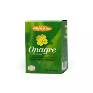 Nat et Form Huile D'Onagre 120 Capsules