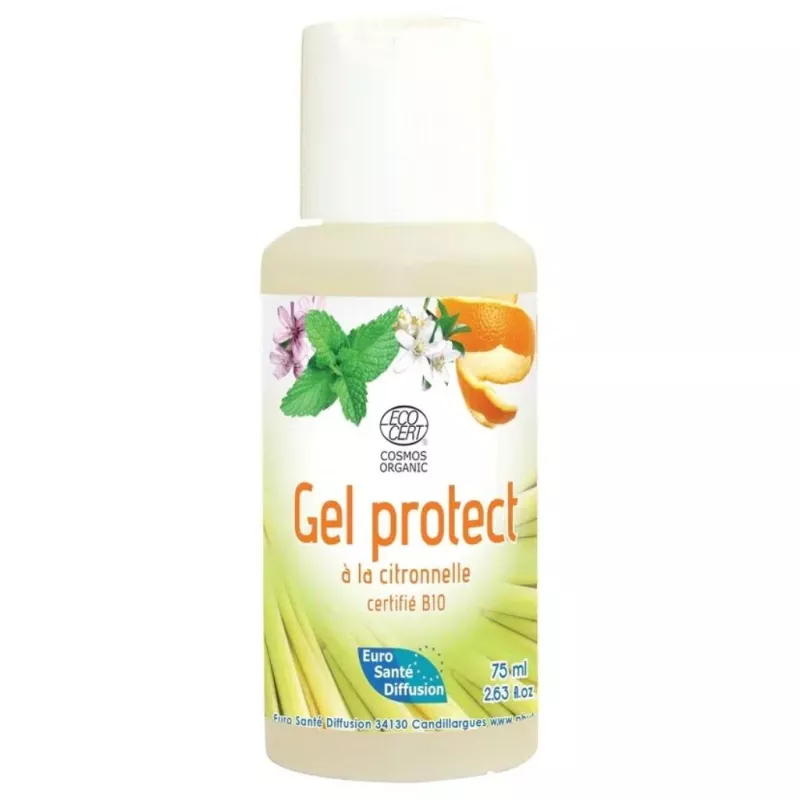 Gel protect à la citronnelle Phytofrance - Après-piqûre - 75ml