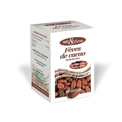 Nat et Form Feve de Cacao 90 Gélules