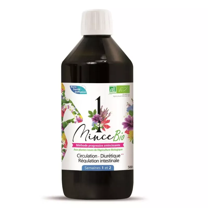 Mince N°1 Bio Phytofrance - Méthode progressive amincissante - 500ml