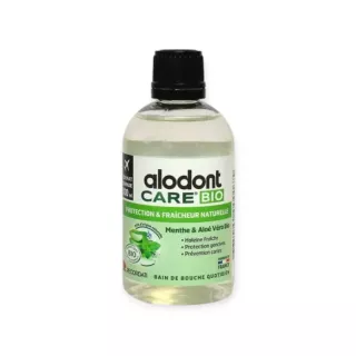 Bain de bouche Protection & Fraîcheur Naturelle Alodont Care Bio - 100ml