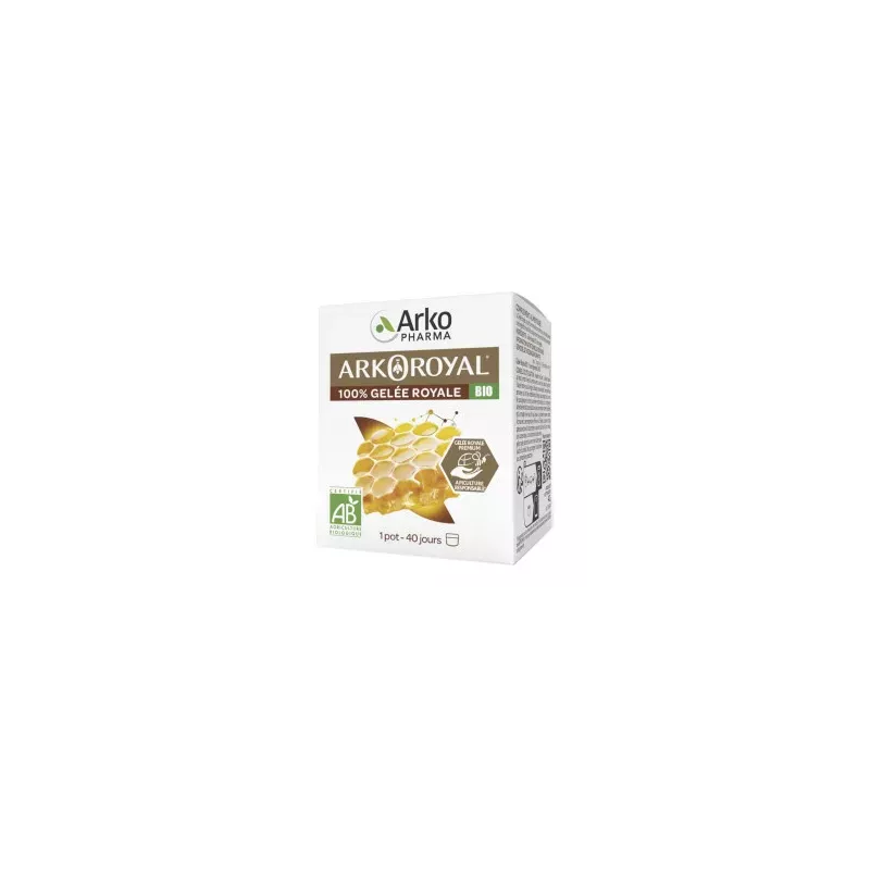 Arko Royal 100% gelée royale Bio - Tonus & vitalité - 40g