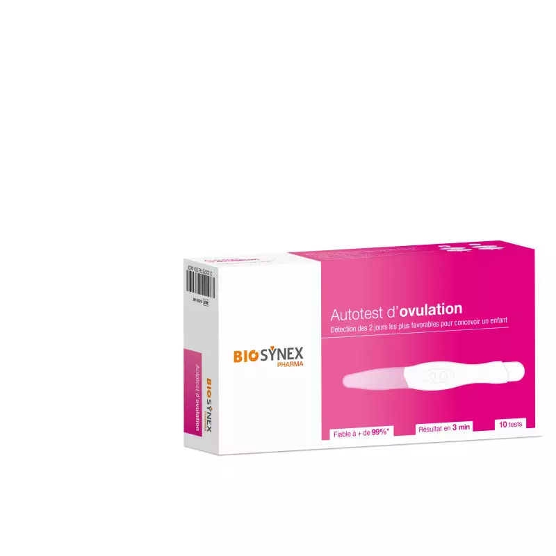 Biosynex Exacto test d'ovulation - 10 tests