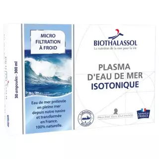 Biothalassol plasma isotonique 30 ampoules