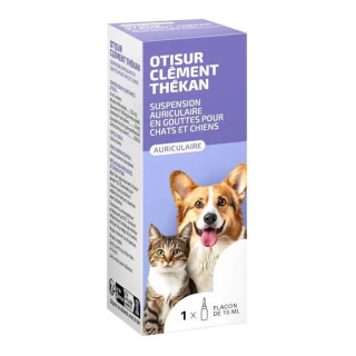 Suspension auriculaire chat et chien Otisur Clément Thékan - 15ml