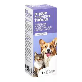 Suspension auriculaire chat et chien Otisur Clément Thékan - 15ml