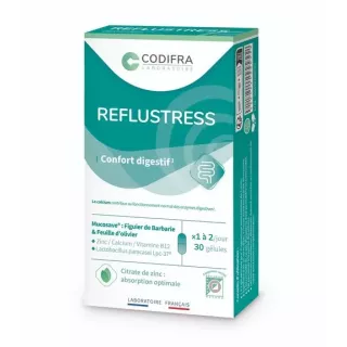 Reflustress Codifra - Confort digestif - 30 gélules