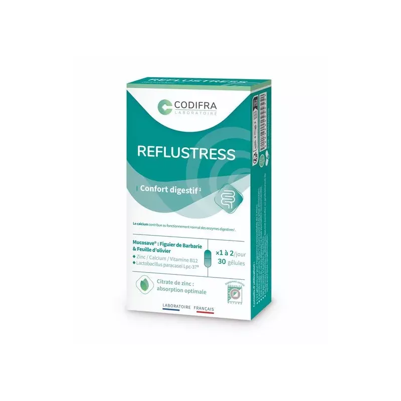 Reflustress Codifra - Confort digestif - 30 gélules