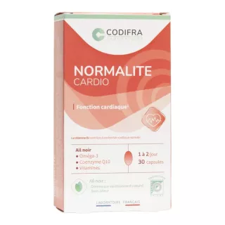 Codifra NormaCardio - Fonction cardiaque - 30 capsules