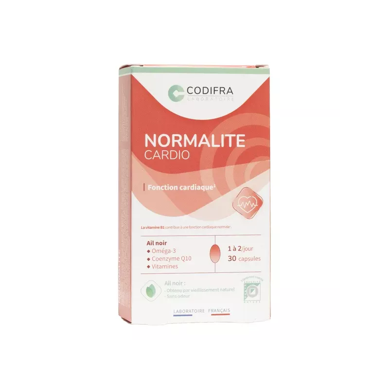 Codifra NormaCardio - Fonction cardiaque - 30 capsules