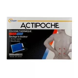 Actipoche Gel chaud froid 20 × 30 cm Cooper - Douleurs articulaires - 1 poche