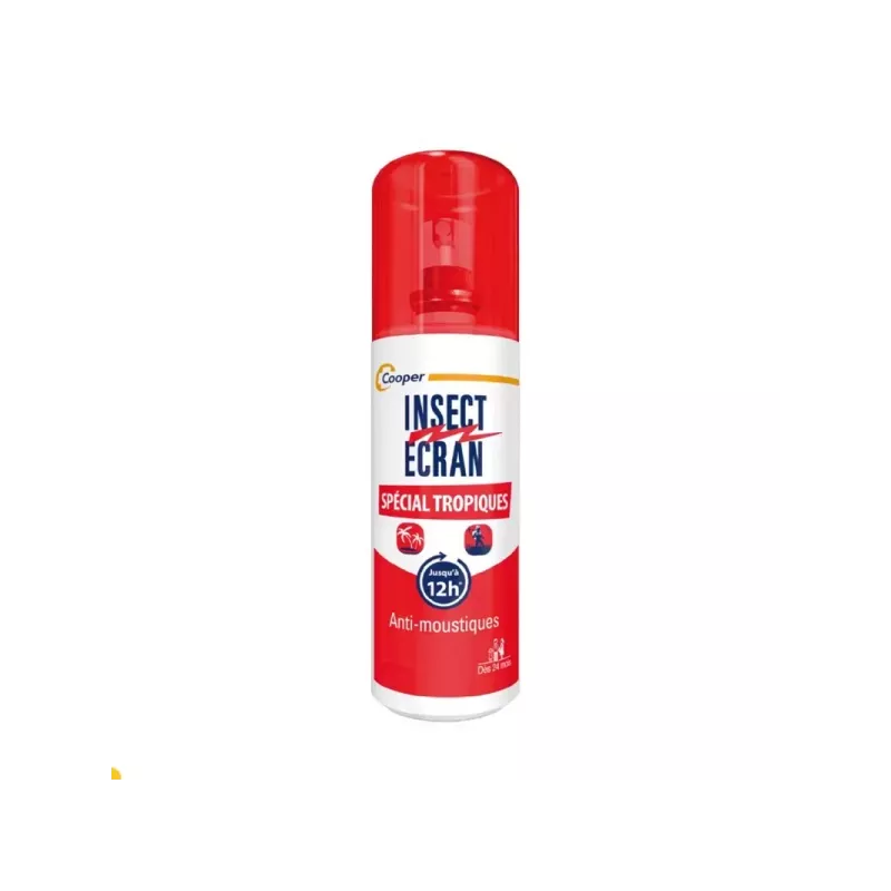 Répulsif peau spécial tropique Insect Écran - Répulsif insectes - 75ml