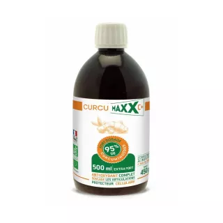 CurcumaXX Extra Fort Bio - Confort articulaire - Curcuma - 500ml