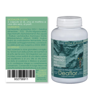 Deakos Deaflor - Probiotiques & prébiotiques - 180 comprimés