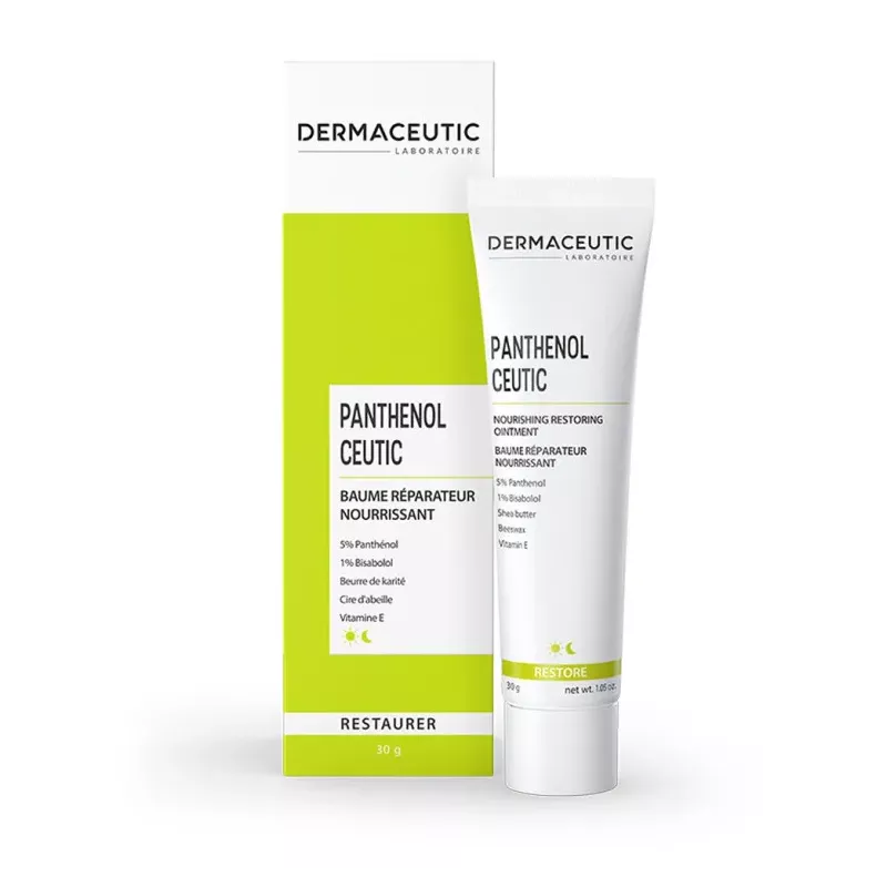 Dermaceutic Panthenol Ceutic pas cher - Baume réparateur nourissant - purepara