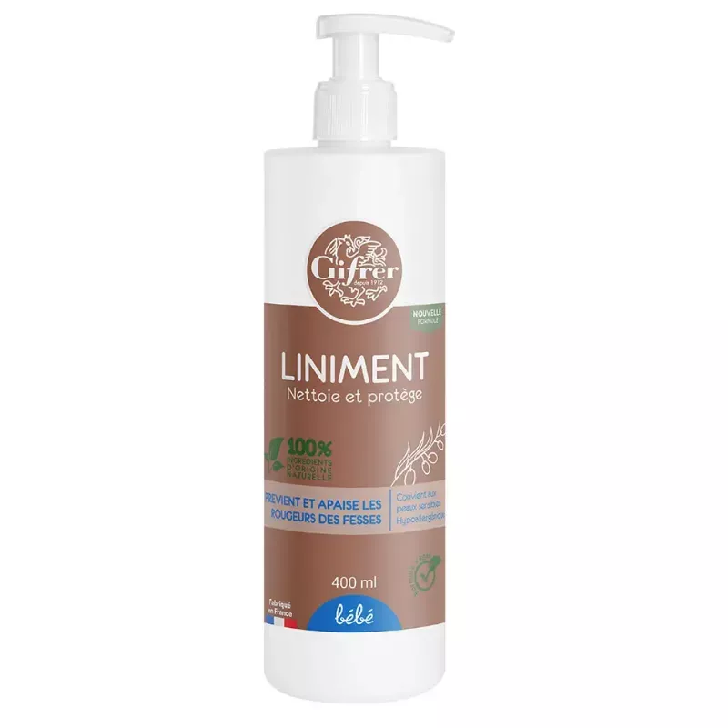 Liniment oléo-calcaire stabilisé Gifrer - Change bébé - 400ml
