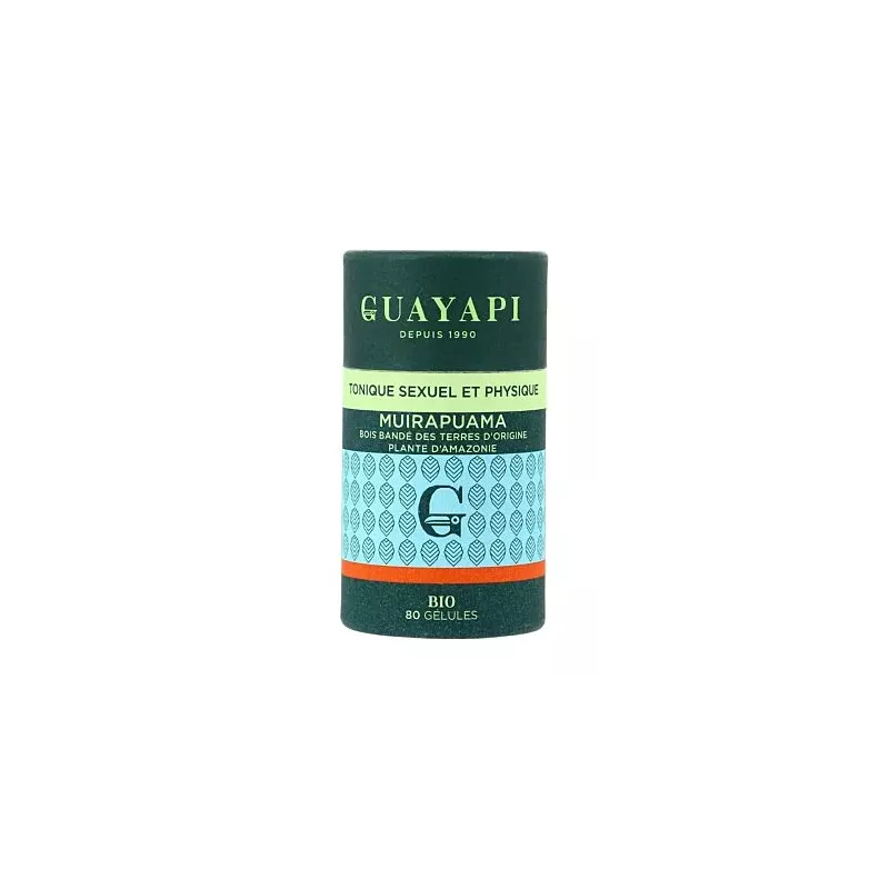 Muirapuama Bio Guayapi - Action tonique et revitalisante - 80 gélules