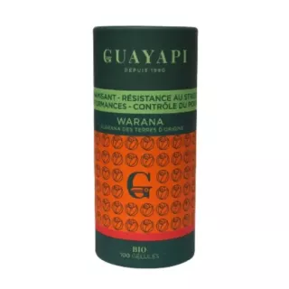 Warana Bio Guayapi - Dynamisant physique et cérébral - 100 gélules