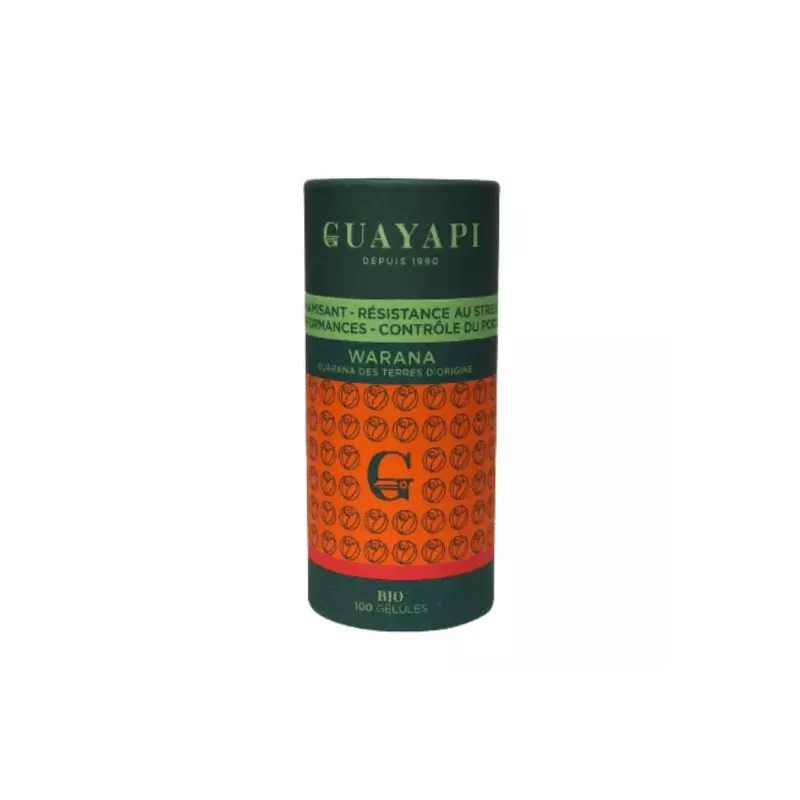 Warana Bio Guayapi - Dynamisant physique et cérébral - 100 gélules