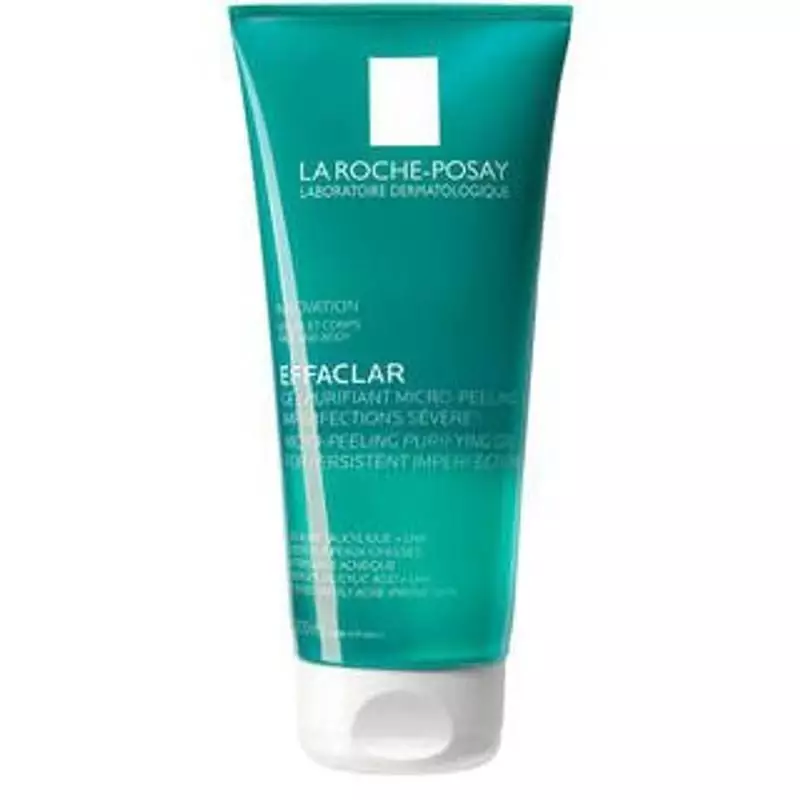 Packshot La Roche-Posay Effaclar Gel Micropeeling - Recharge écologique 400ml, gel moussant purifian