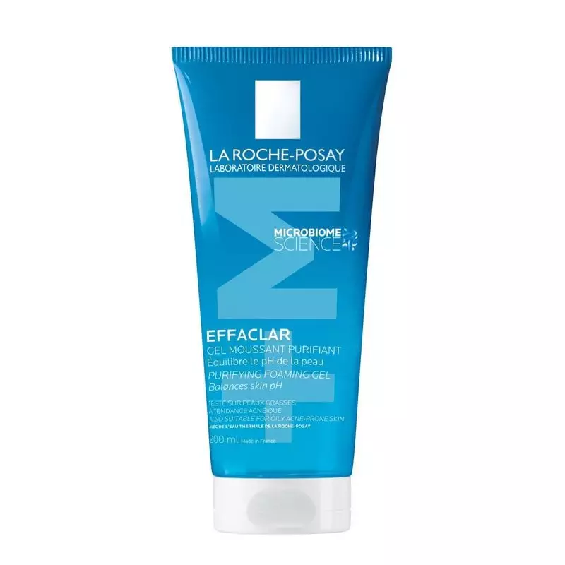 Packshot duo La Roche Posay Effaclar Gel Moussant Purifiant - 2 x 400 ml pour peaux grasses sensible