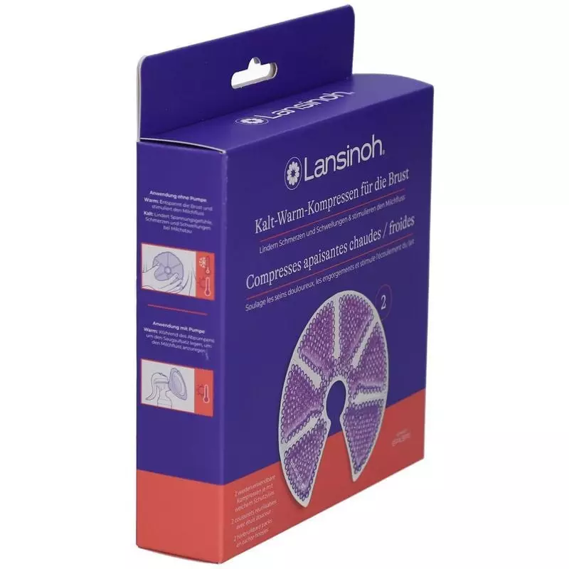 Packshot des Compresses Thermoperles 3 en 1 apaisantes ForceOne - 2 Pièces, avec étui hypoallergéniq