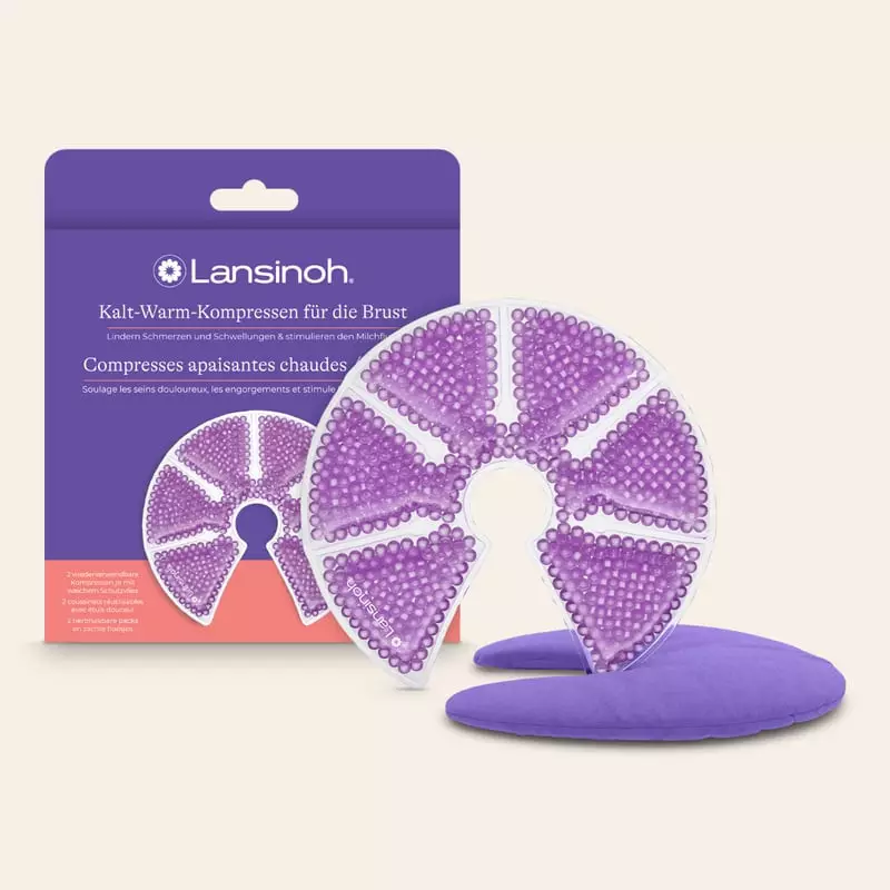 Packshot Compresses Thermoperles 3 en 1 apaisantes ForceOne - 2 pièces, perles thermoactives, étui h