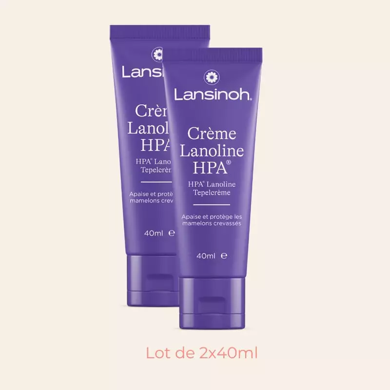 Packshot ForceOne - Crème Lanoline HPA 100% pure pour allaitement - 40ml, flacon soin naturel mamelo