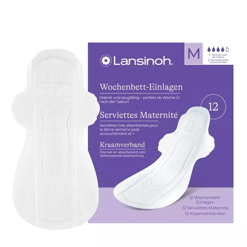 Packshot Forceone - Serviettes maternité post accouchement +2 semaines - x 12, pack protection optim