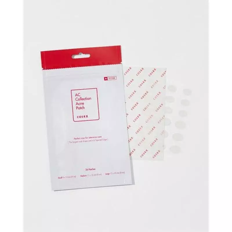 Pack COSRX AC Collection Patch anti-acné avec feuilles de patchs ovales, 26 patchs hydrocolloïdes pr