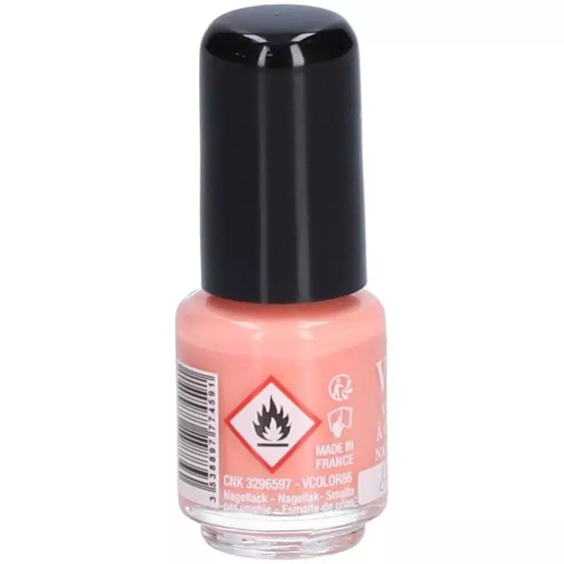 Vitry vernis à ongles 1409878 mini flacon avec pinceau plat et couleur pure brillante