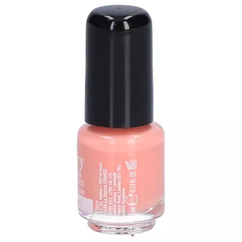 Vitry vernis à ongles 1409878 détail du capuchon et vue latérale du flacon montrant la couleur pure