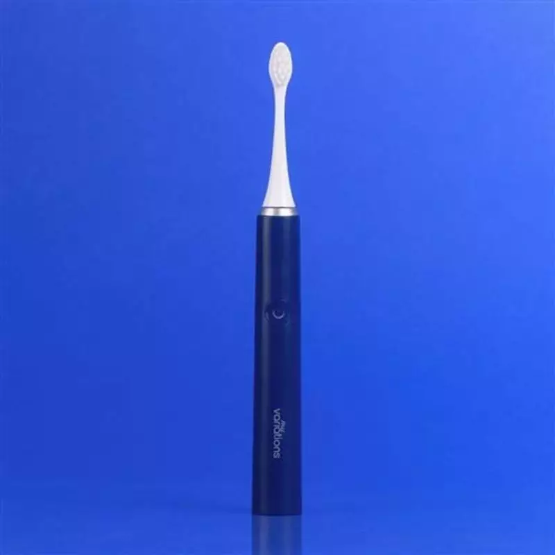 MyVariations Brosse à dents sonique Bleu Nuit avec tête de brosse visible et socle de charge, deuxiè