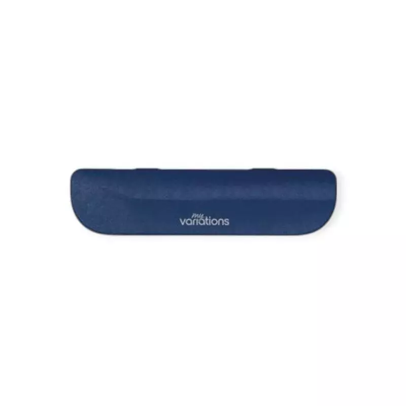 MyVariations Étui Bleu Nuit pour brosse à dents électrique, ouvert avec compartiments pour manche et